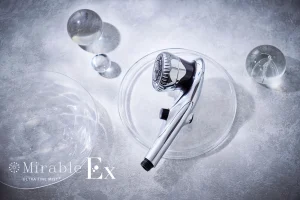 サイエンスの新型シャワーヘッド「ミラブルEx（イーエックス）」の本体メインビジュアル