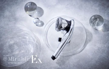サイエンスの新型シャワーヘッド「ミラブルEx（イーエックス）」の本体メインビジュアル
